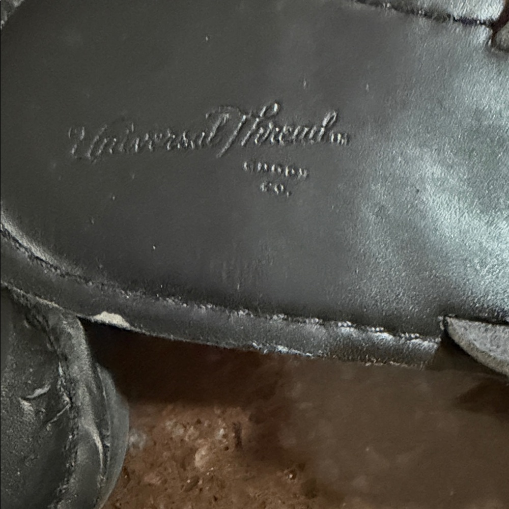 Universal thread Studded Black Slide Sandals - image 5